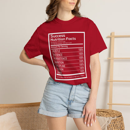 Success Nutrition Facts - T-Shirt