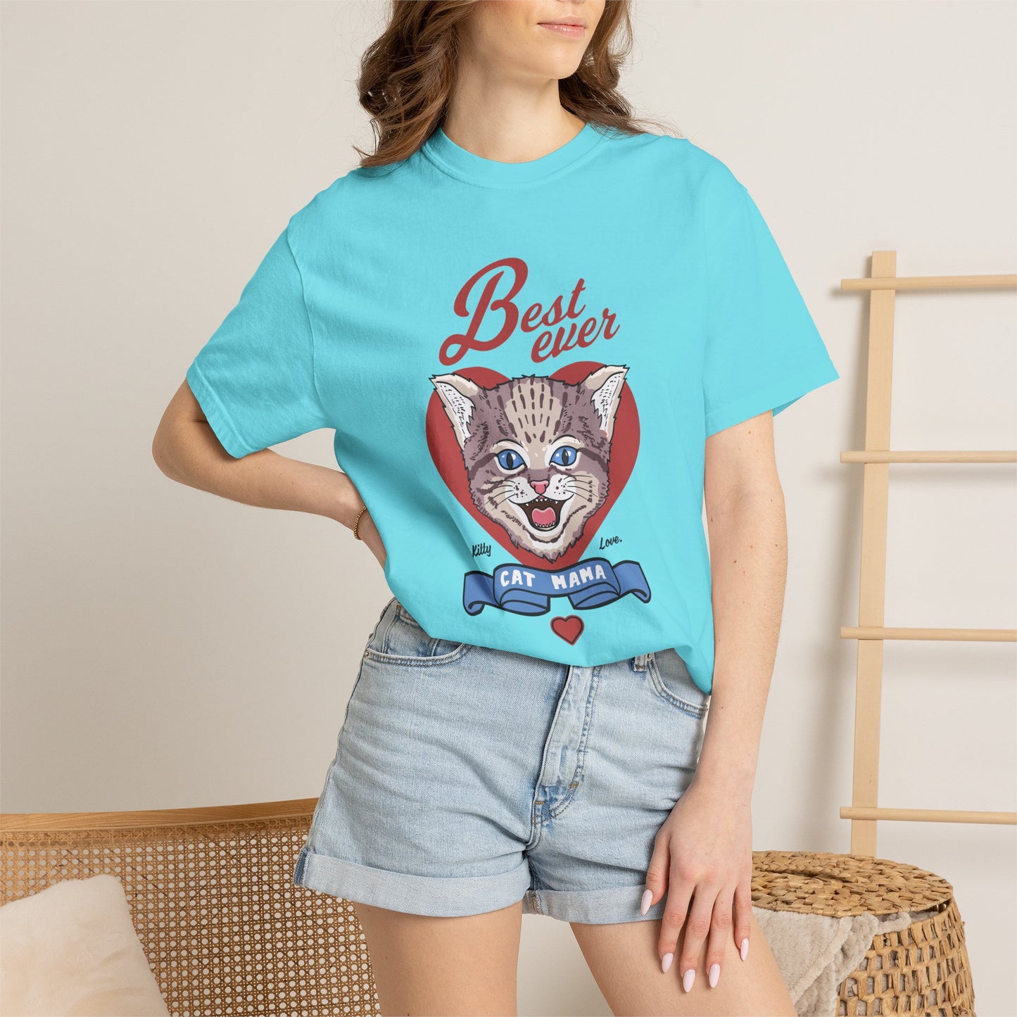 Best Ever Cat Mom - T-Shirt