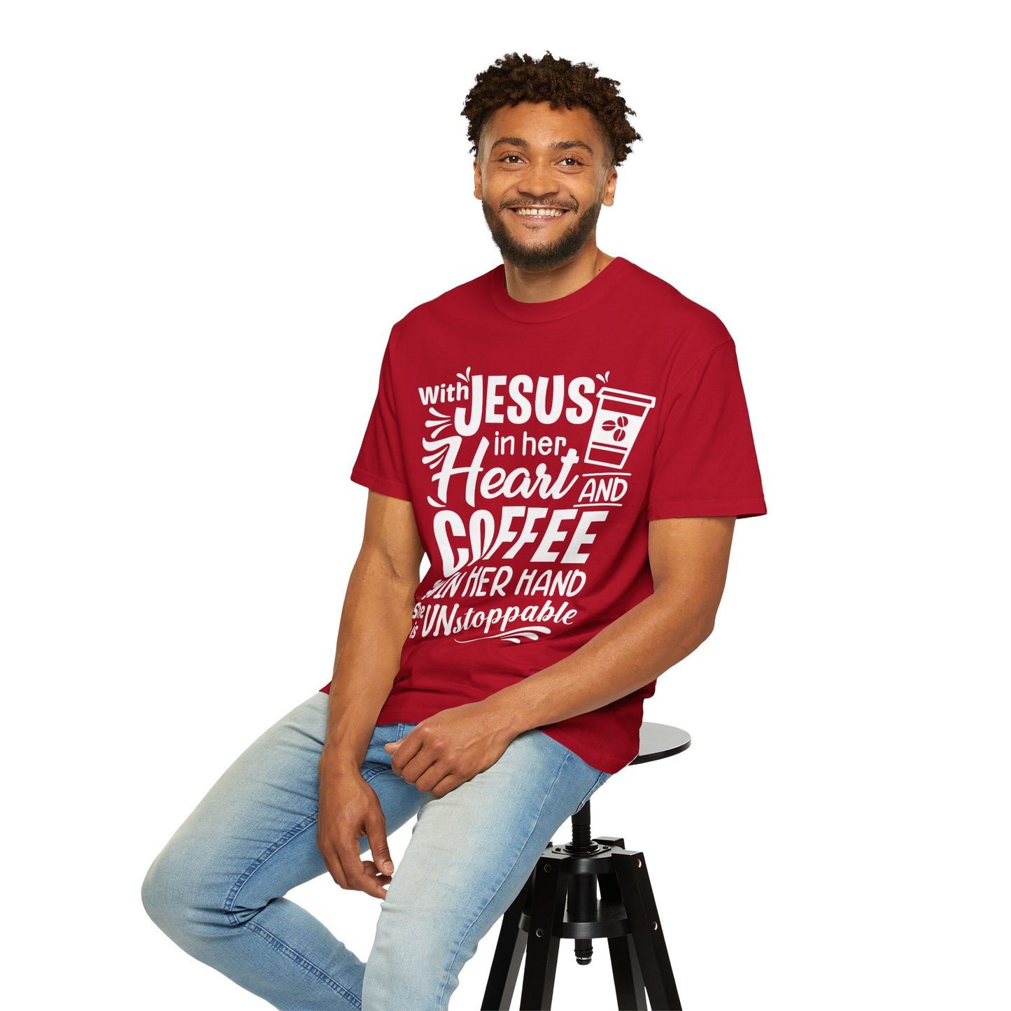 Jesus in Her Heart - T-Shirt