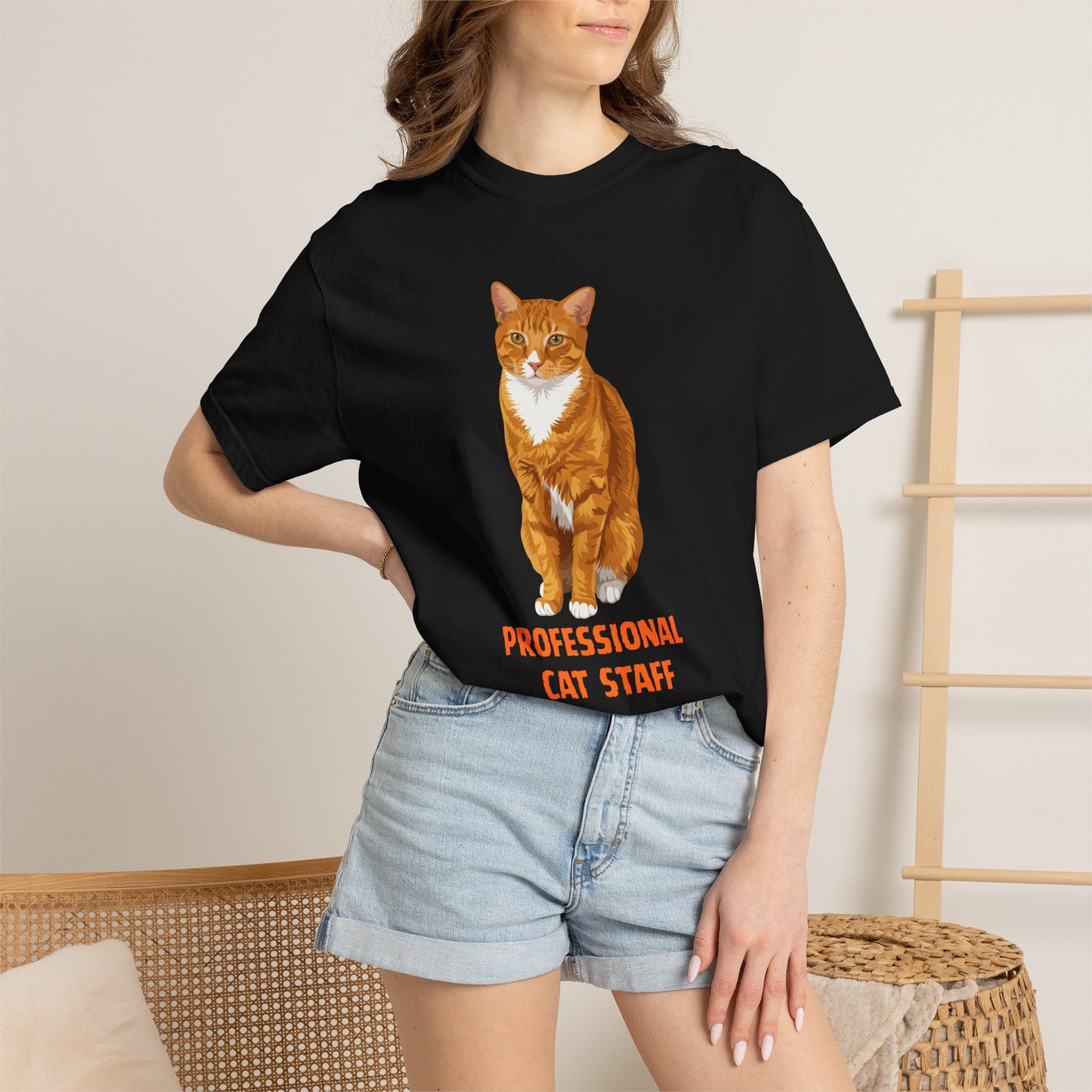 Professional Cat Staff - T-Shirt