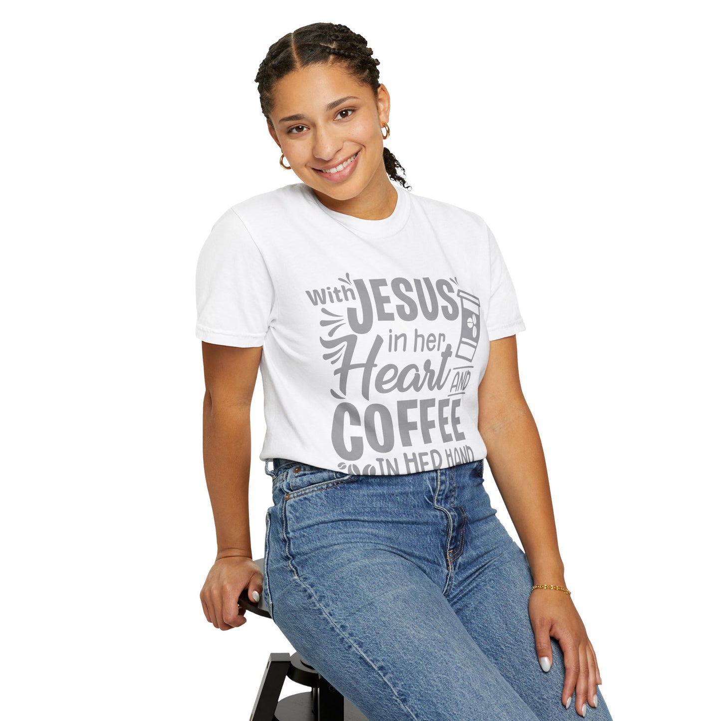Jesus in Her Heart - T-Shirt