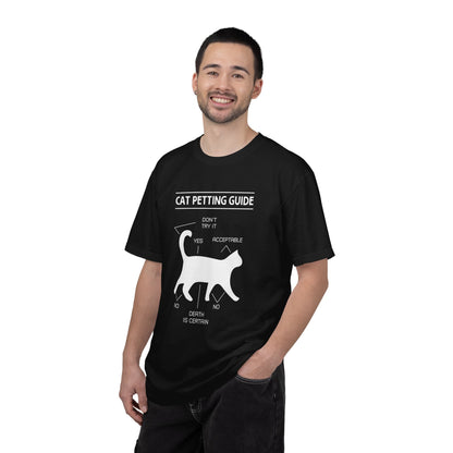 Cat Petting guide - T-Shirt