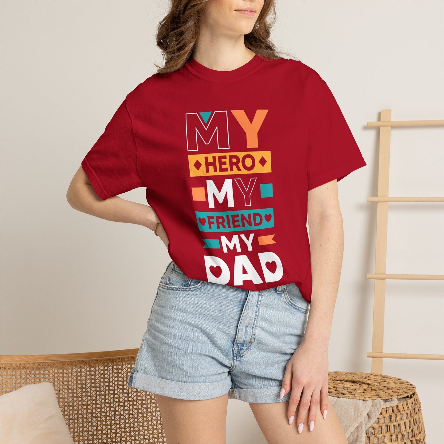 Hero Friend Dad - T-Shirt