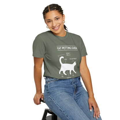 Cat Petting guide - T-Shirt