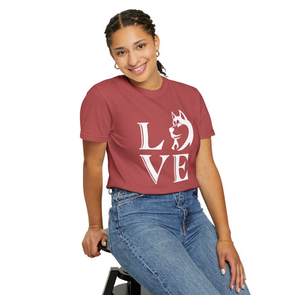 Love Husky Dogs - T-Shirt