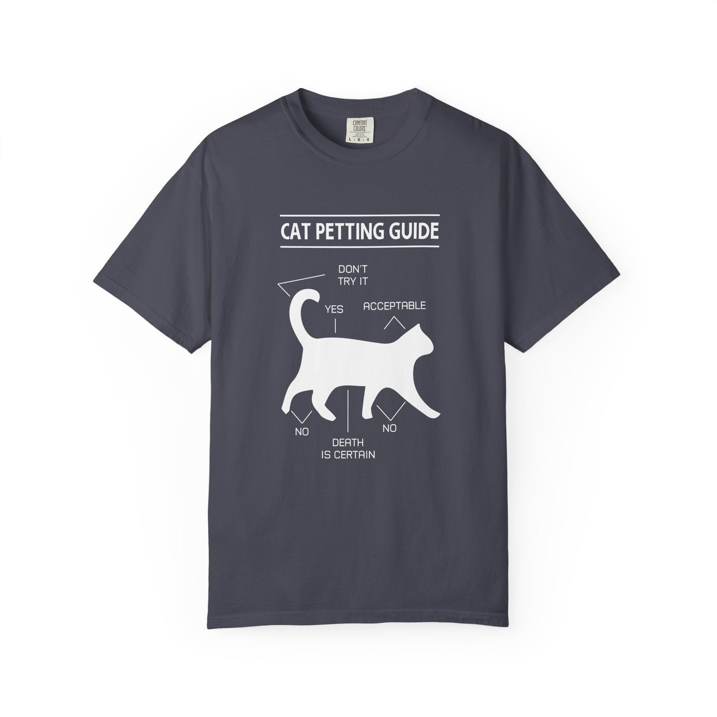 Cat Petting guide - T-Shirt