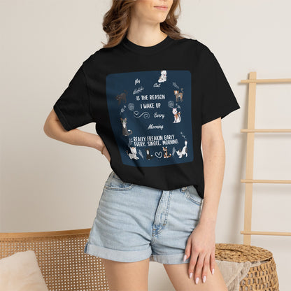 My Cat Is The Reason Cat - T-Shirt