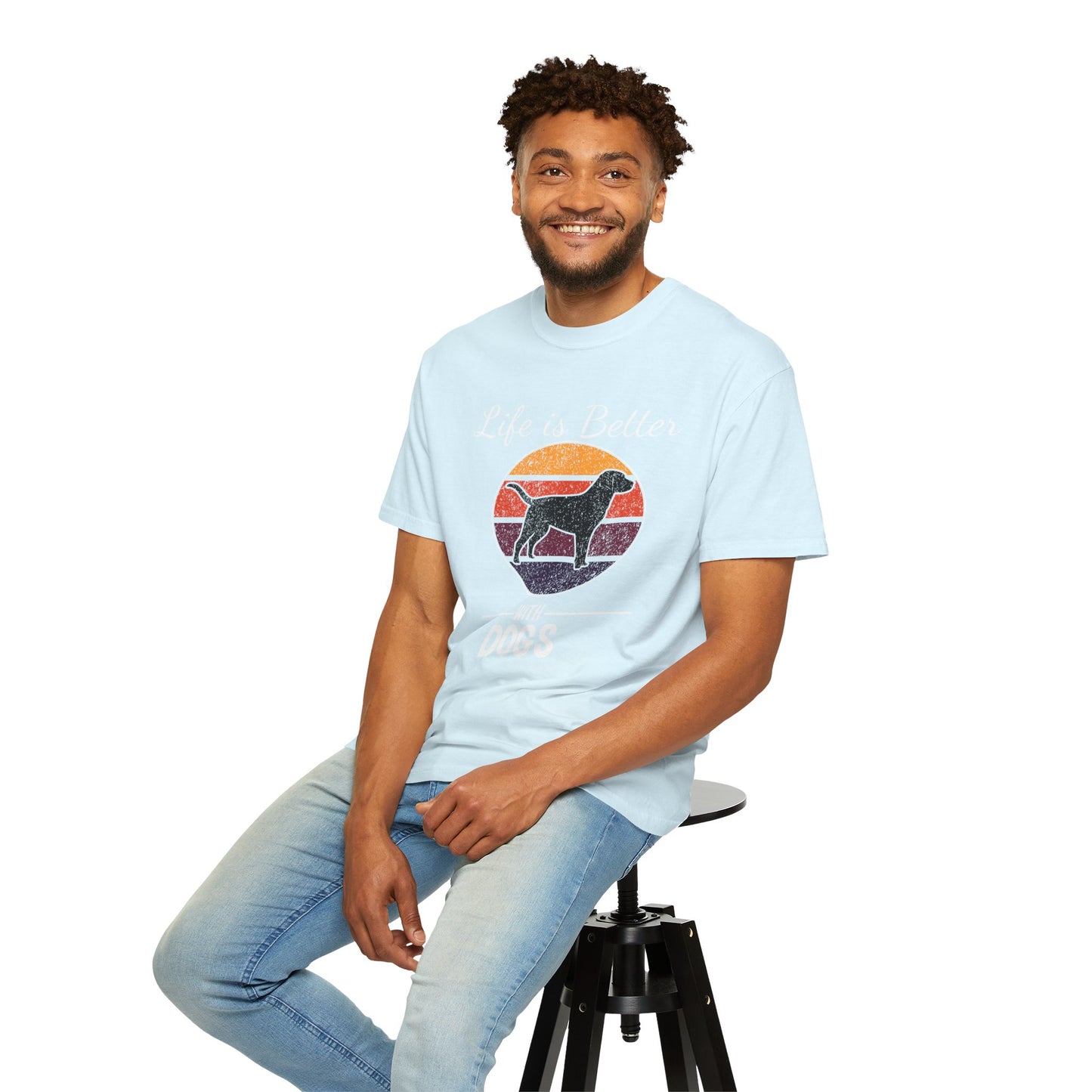 Life is Better With Dogs - T-Shirt