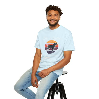 Life is Better With Dogs - T-Shirt