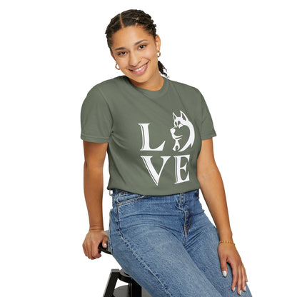 Love Husky Dogs - T-Shirt