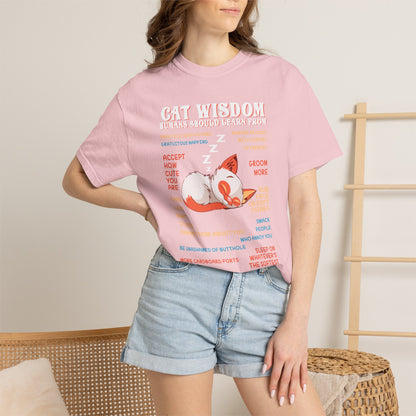 Cat Wisdom - T-Shirt