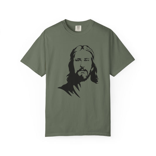 Jesus Portrait T-Shirt — Inspirational Christian Faith Tee