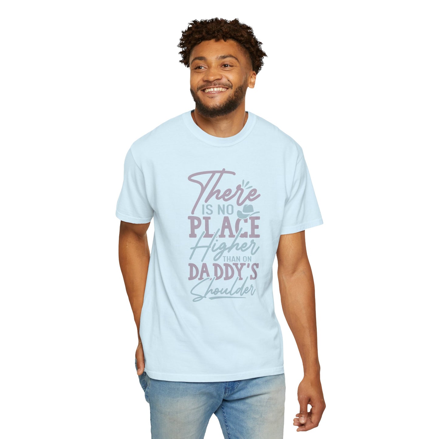 Daddys Shoulder Dad - T-Shirt