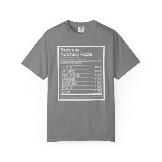 Success Nutrition Facts - T-Shirt