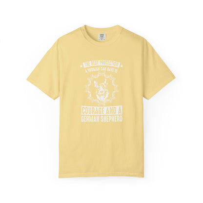 Woman Best Protection Dogs - T-Shirt