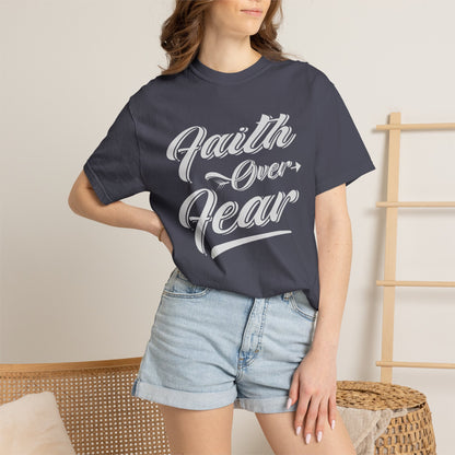 Faith Over Fear Christian - T-Shirt