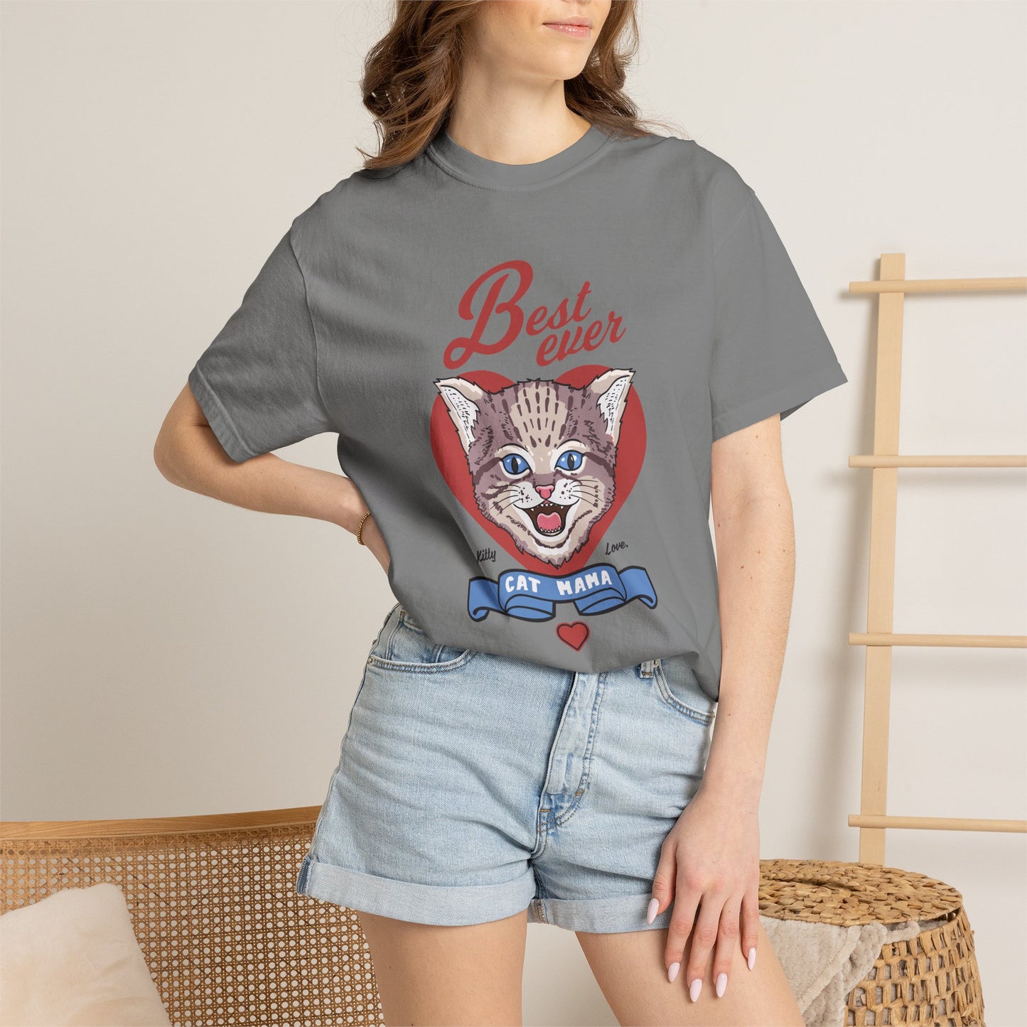 Best Ever Cat Mom - T-Shirt