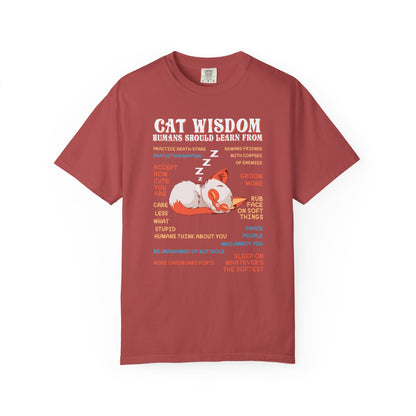 Cat Wisdom - T-Shirt