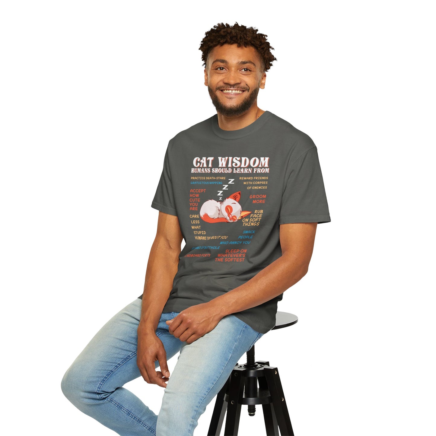 Cat Wisdom - T-Shirt