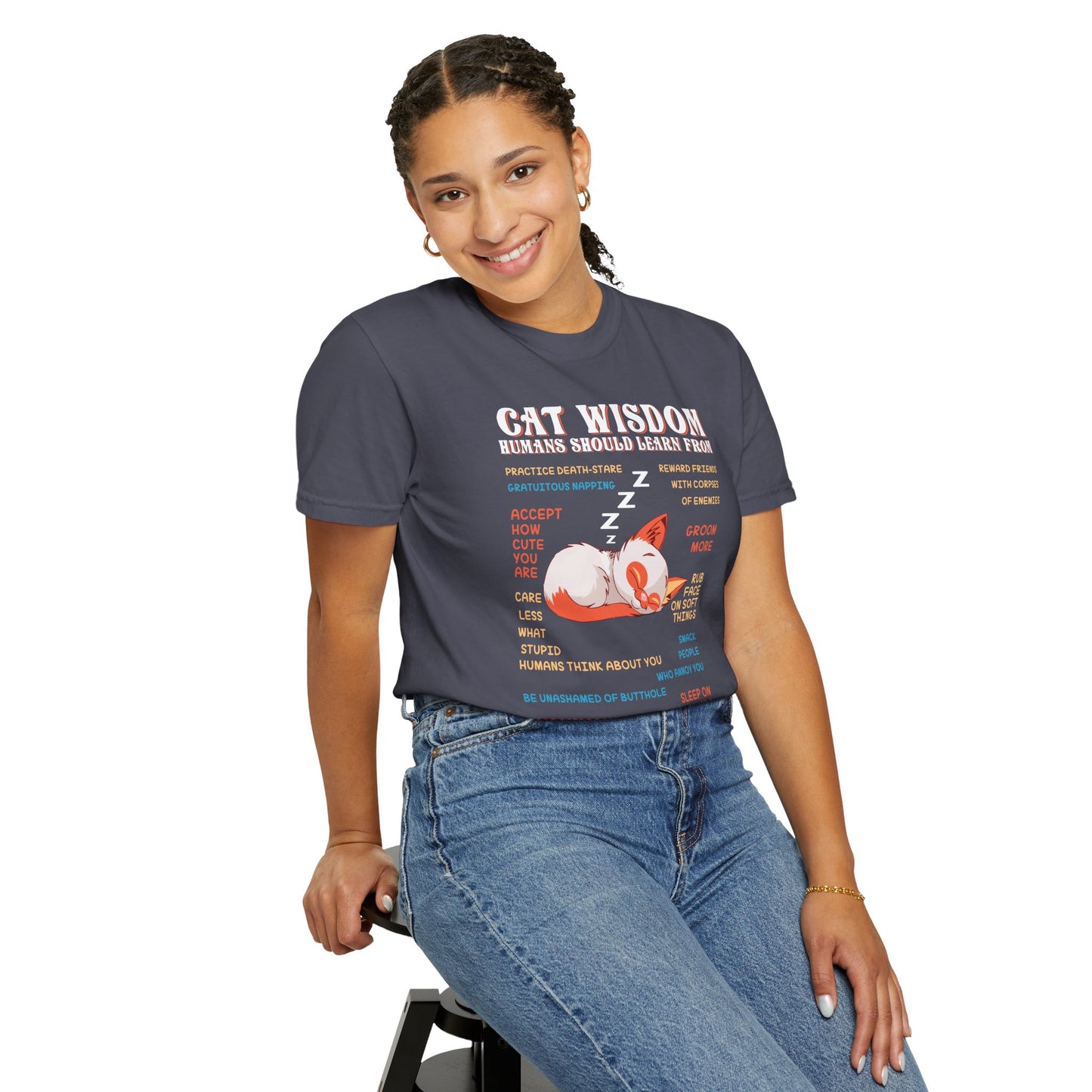 Cat Wisdom - T-Shirt