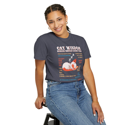 Cat Wisdom - T-Shirt