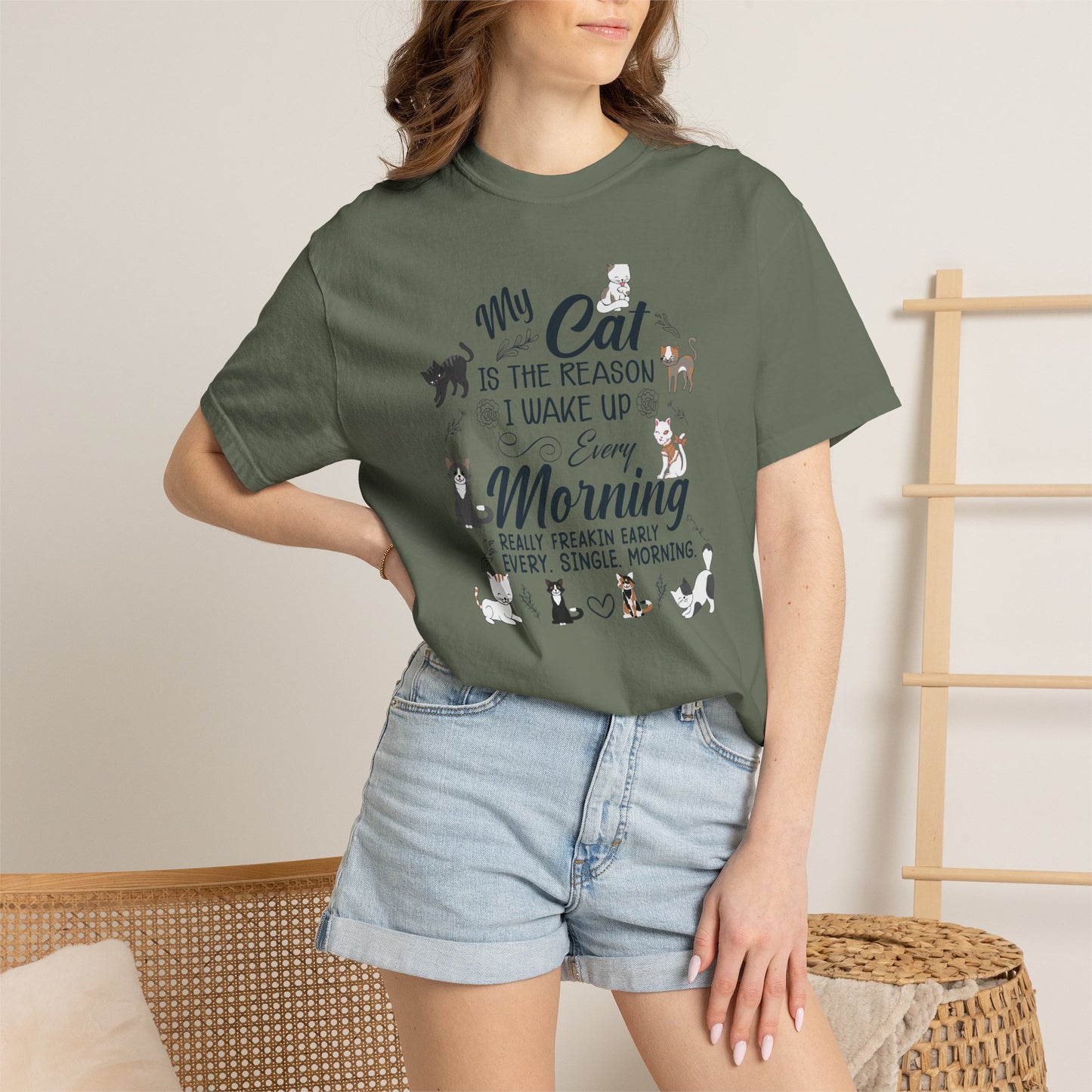 My Cat Is The Reason Cat - T-Shirt