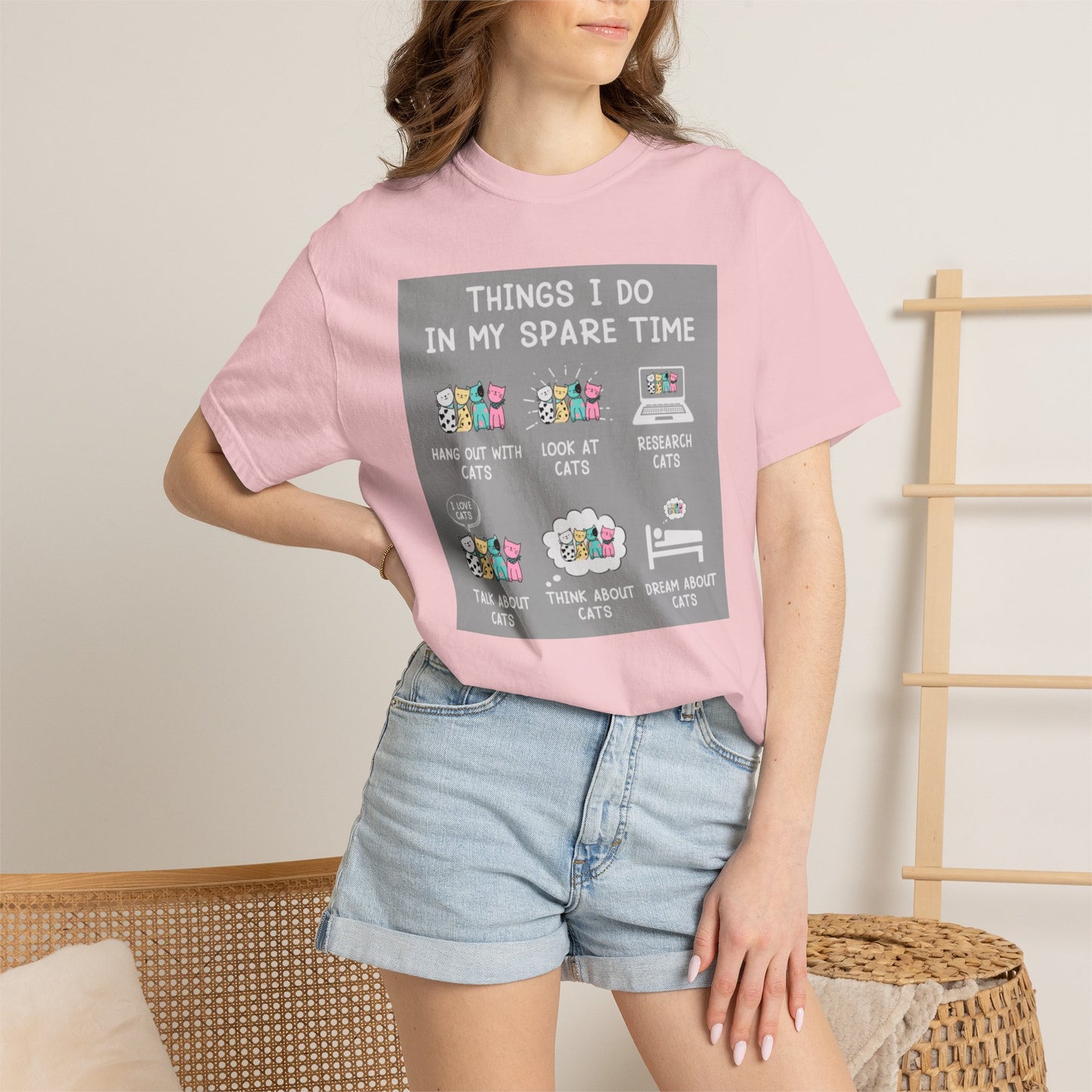 Things I Do Cat - T-Shirt