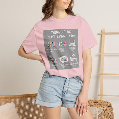 Things I Do Cat - T-Shirt