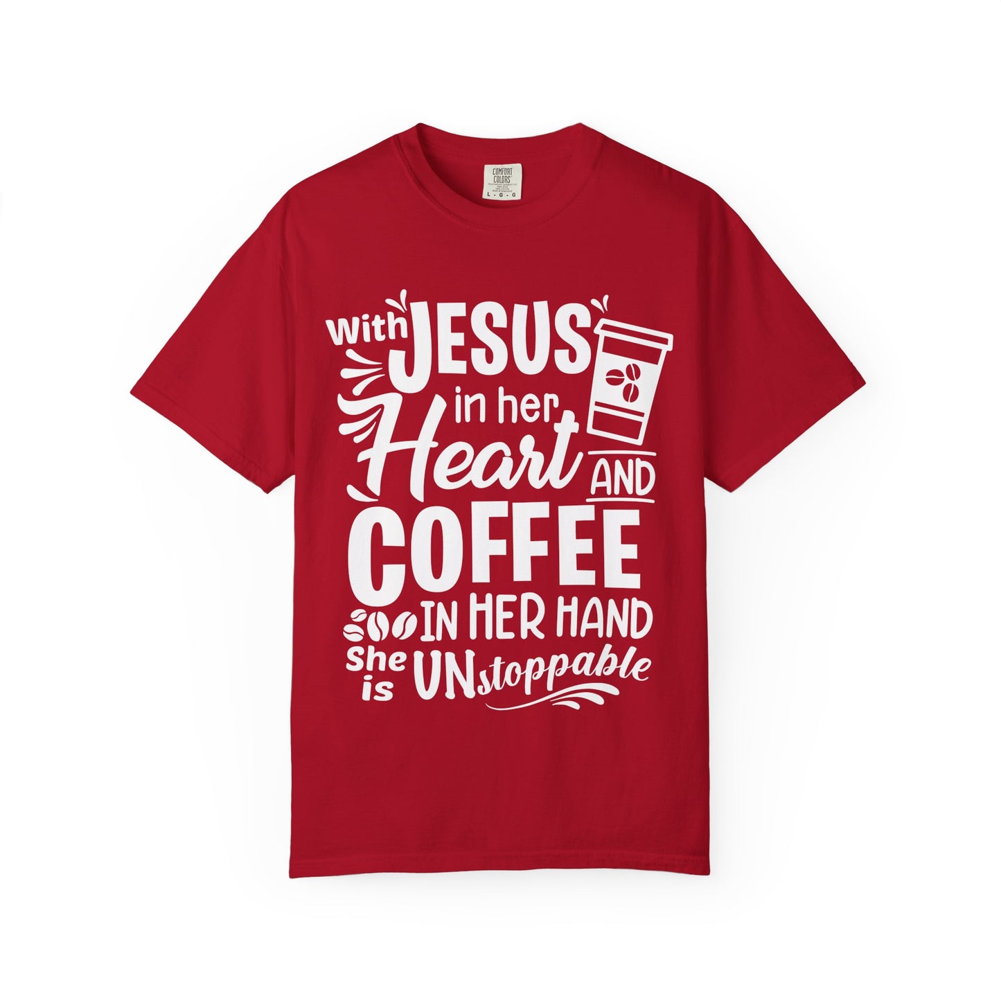 Jesus in Her Heart - T-Shirt