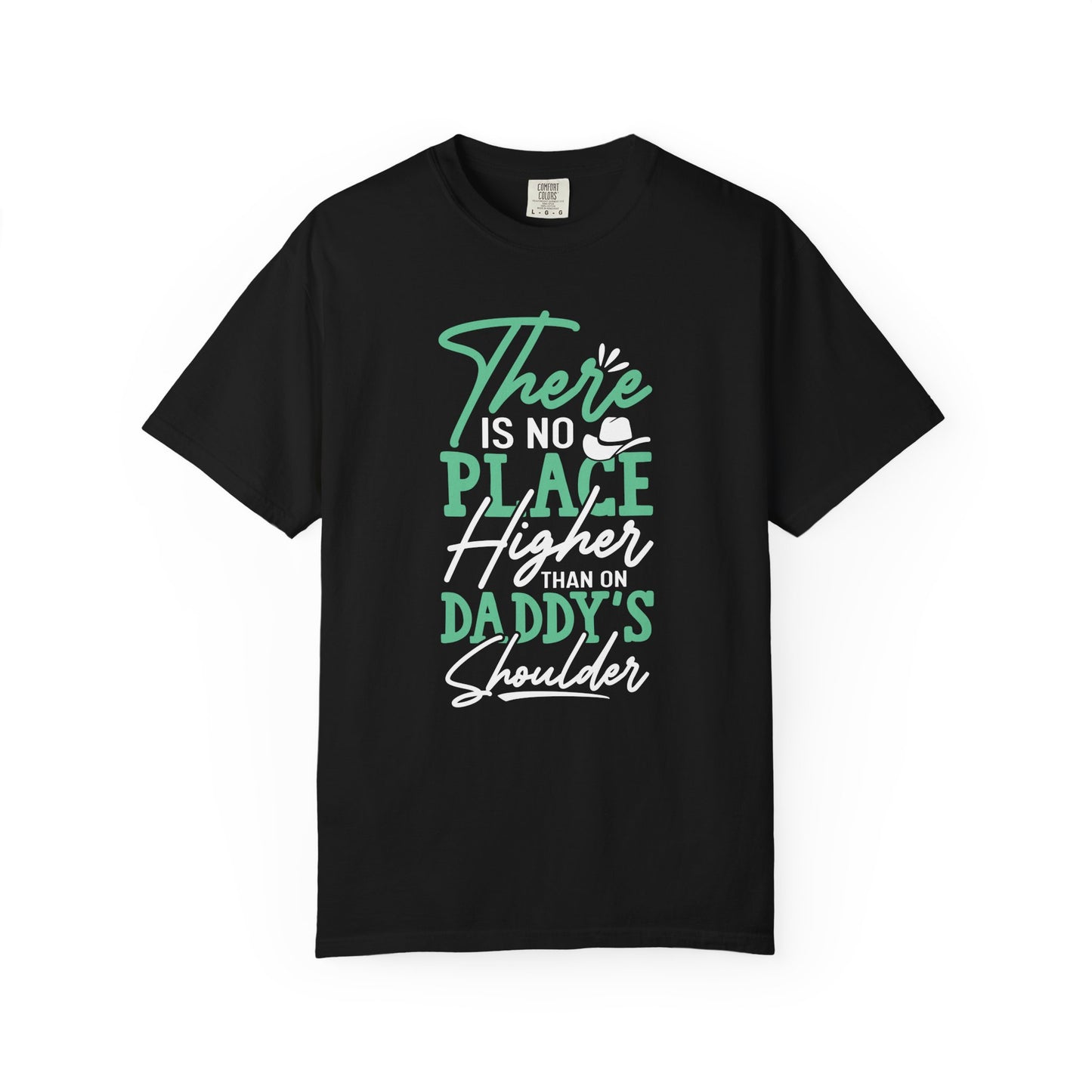 Daddys Shoulder Dad - T-Shirt