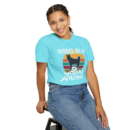 Husky Spirit Animal Dogs - T-Shirt