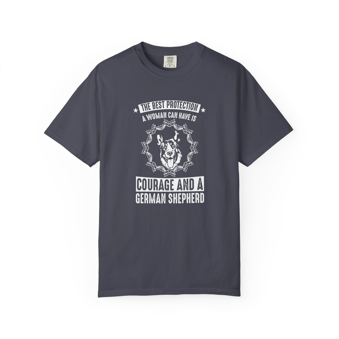 Woman Best Protection Dogs - T-Shirt