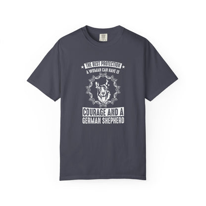 Woman Best Protection Dogs - T-Shirt