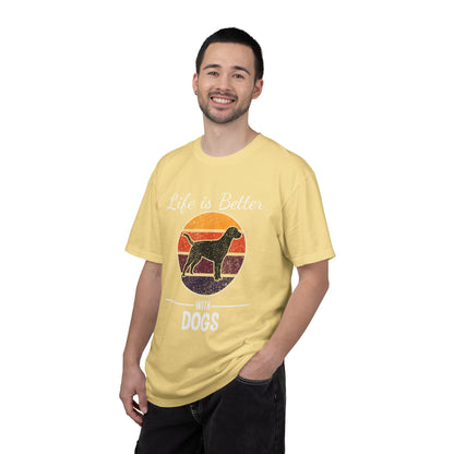 Life is Better With Dogs - T-Shirt
