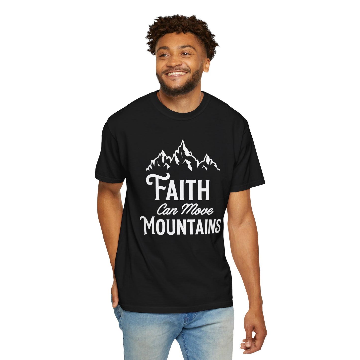 Faith Mountains Christian - T-Shirt