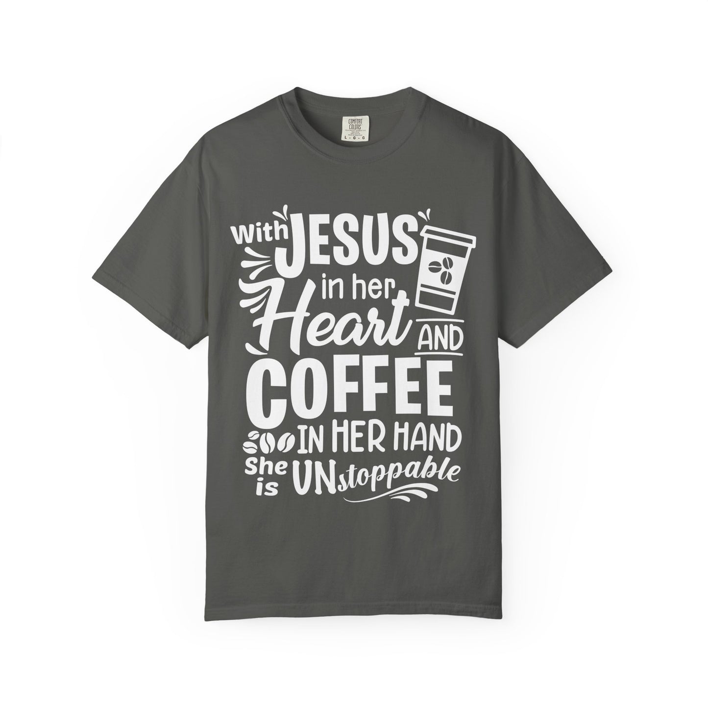 Jesus in Her Heart - T-Shirt