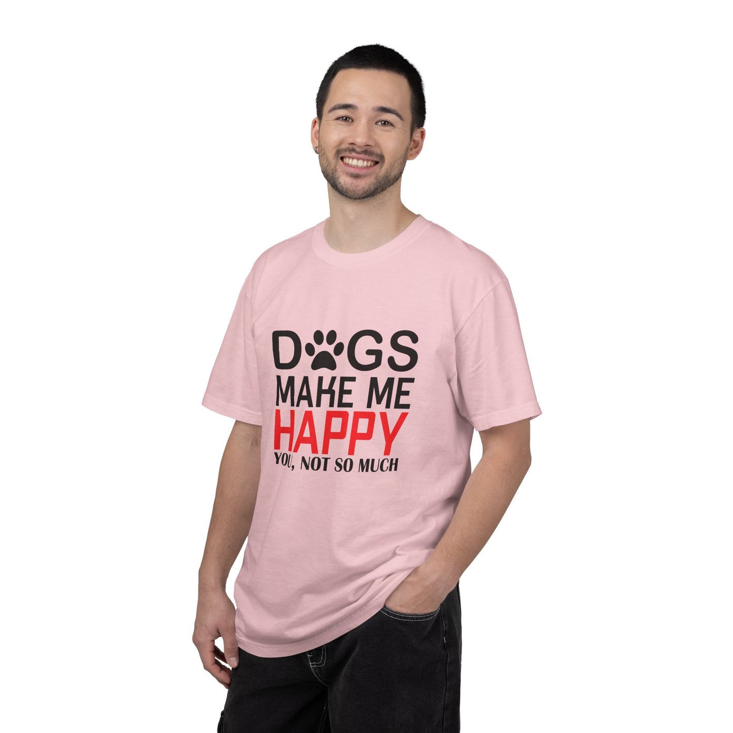Dogs Make Me Happy Dogs - T-Shirt