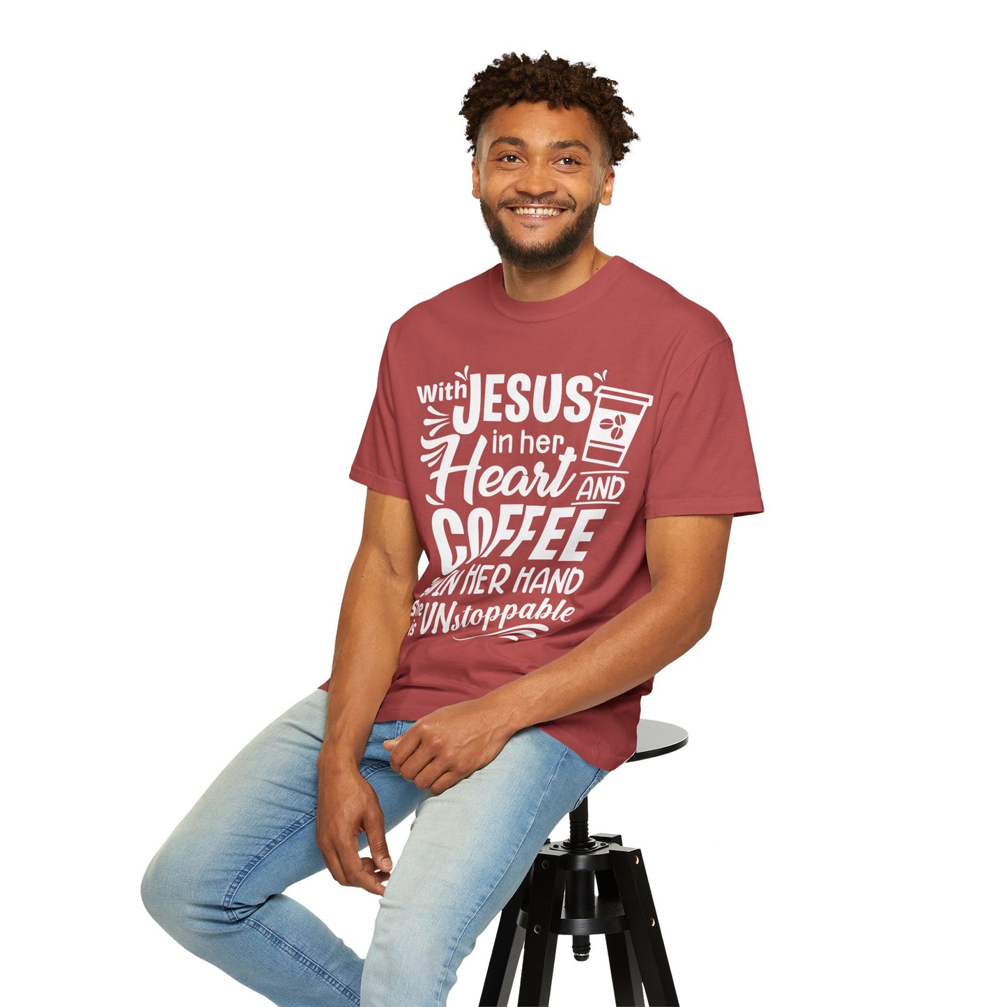 Jesus in Her Heart - T-Shirt