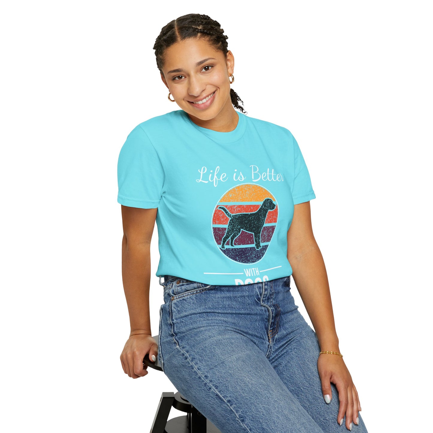 Life is Better With Dogs - T-Shirt