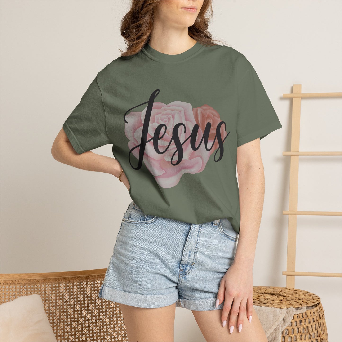 Jesus Rose Christian - T-Shirt