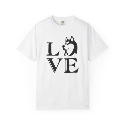 Love Husky Dogs - T-Shirt