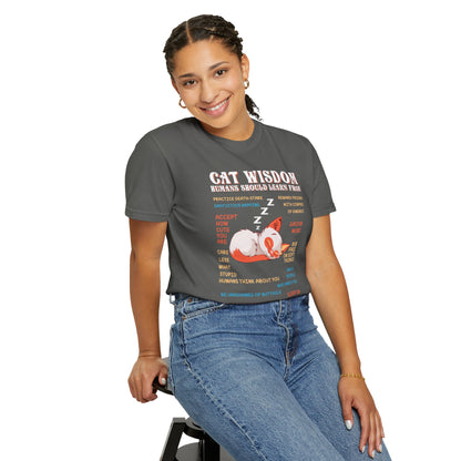 Cat Wisdom - T-Shirt