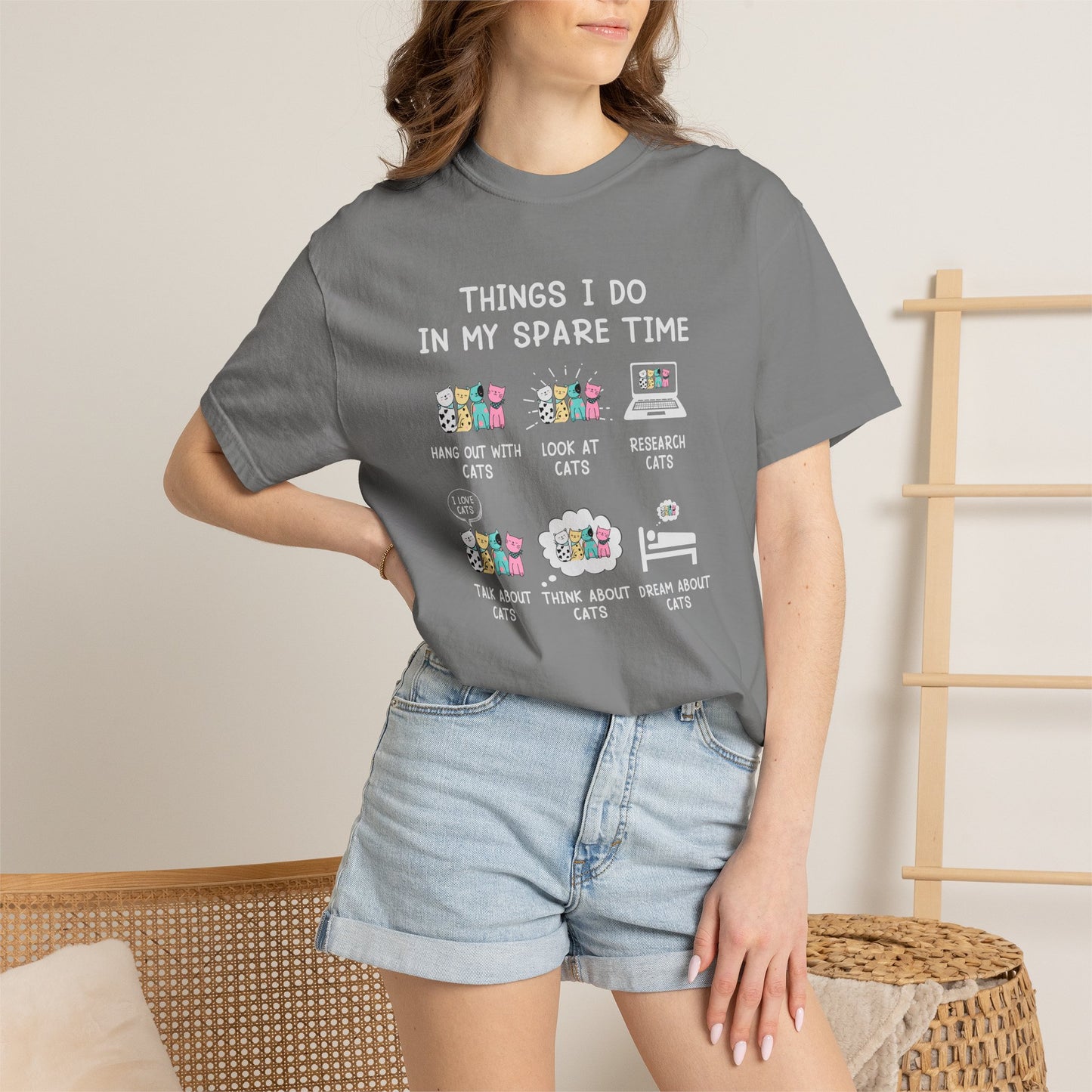 Things I Do Cat - T-Shirt