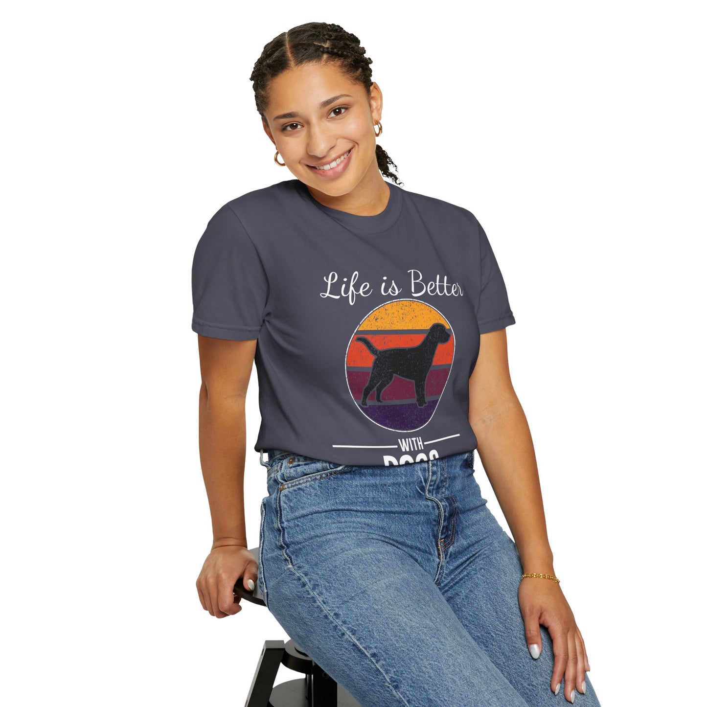 Life is Better With Dogs - T-Shirt