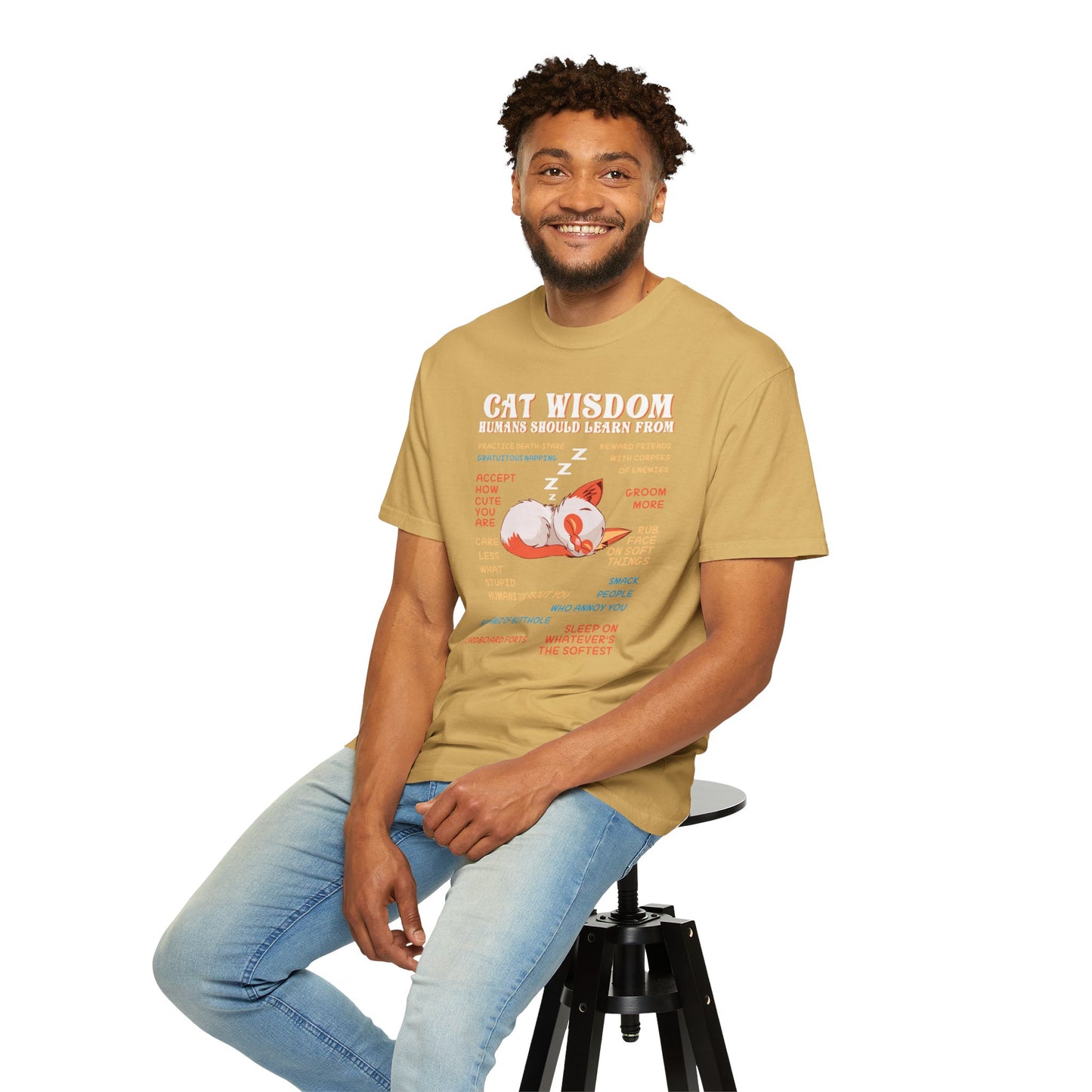 Cat Wisdom - T-Shirt