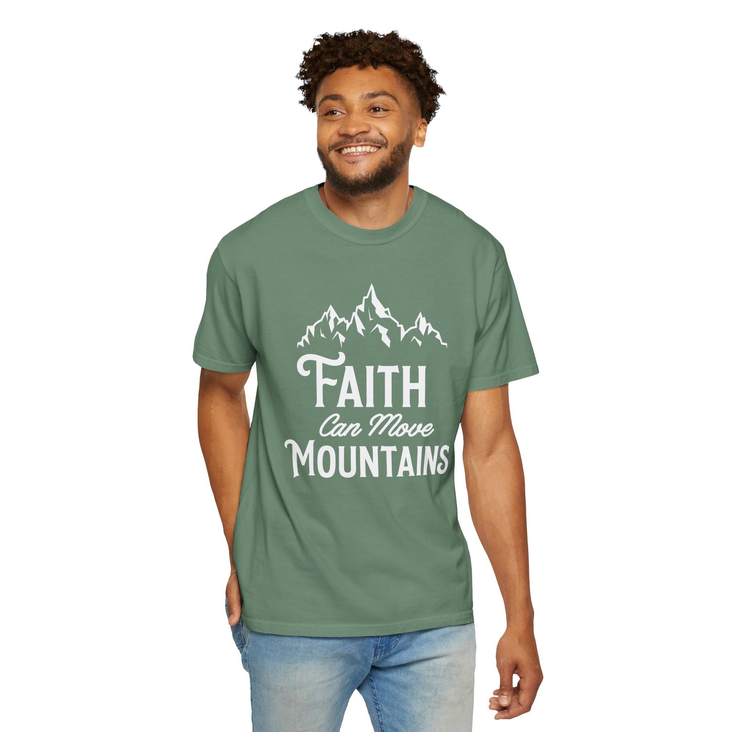 Faith Mountains Christian - T-Shirt