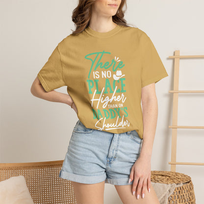 Daddys Shoulder Dad - T-Shirt