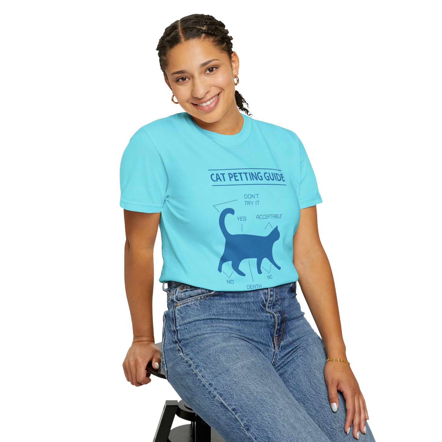 Cat Petting guide - T-Shirt