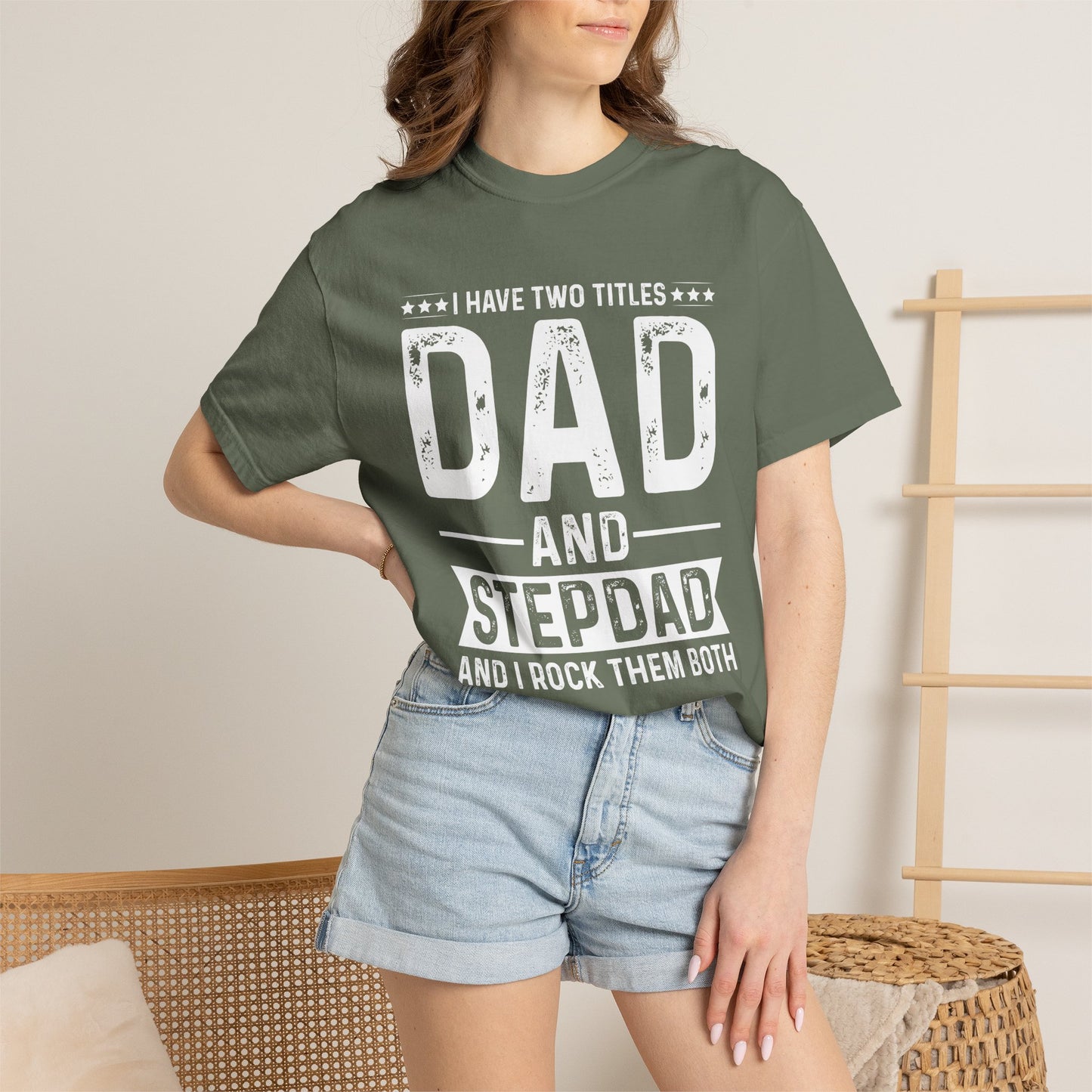 Stepdad And Dad - T-Shirt
