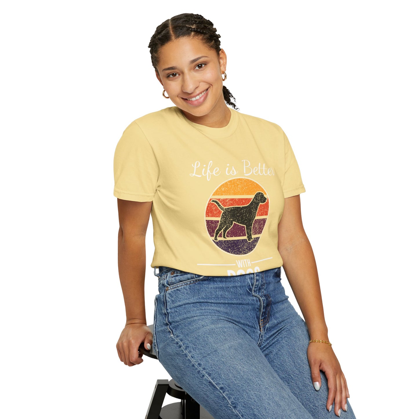 Life is Better With Dogs - T-Shirt